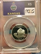 2005-S 25C Kansas Silver PR69DCAM
