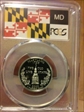 2000-S 25C Maryland Silver PR69DCAM