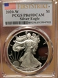 2020-W  $1 Silver Eagle First Strike PR69DCAM