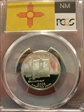 2008-S 25C New Mexico Silver PR69DCAM