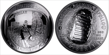 2019-P $1 Apollo 11 50th Anniversary First Strike AMF PR70DCAM