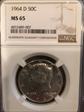 1964-D 50c  MS 65