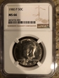 1980 P 50C Kennedy  MS66