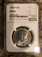 1986 P 50C JFK MS 66