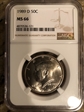 1989 D 50C JFK MS66