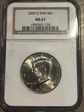 2005 D SMS 50C Kennedy MS 67