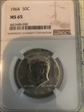 1964 50C Kennedy MS65