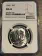 1965 50C Kennedy  MS 65
