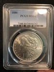 1886 $1 MS64