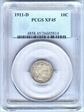 1911-D 10C XF45