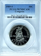 1989-S 50C Congress PR70DCAM