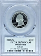 2008-S 25C Oklahoma Silver PR70DCAM