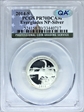 2014-S 25C Everglades NP-Silver PR70DCAM