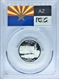 2008-S 25C Arizona Silver PR70DCAM