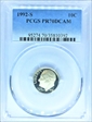 1992-S 10C PR70DCAM