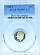 1988-S 10C PR70DCAM