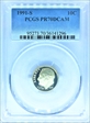 1991-S 10C PR70DCAM