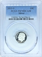 2013-S 10C Silver PR70DCAM