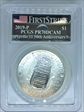 2019-P $1 Apollo 11 50th Anniversary First Strike Earth Rising AMF PR70DCAM