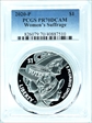 2020-P $1 Women’s Suffrage Centennial PR70DCAM