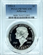 1993-S $1 Jefferson PR70DCAM