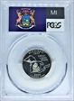 2004-S 25C Michigan Silver PR70DCAM