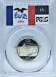 2004-S 25C Iowa Silver PR70DCAM