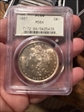 1887 $1 MS64