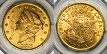 1875 $20 MS61