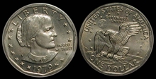 1979-P SBA$1 Wide Rim MS65