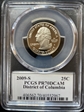 2009-S 25C District of Columbia PR70DCAM