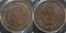 1859 1C Narrow 9 AU58BN