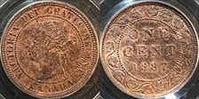 1887 1C AU58BN