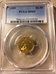 1909 $2.50 MS61