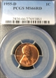 1955-D 1C MS66RD