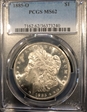 1885-O $1 MS62