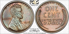 1916 1C PR65BN