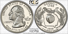 1999-S 25C Georgia Silver PR69DCAM