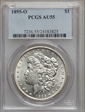 1895-O $1 AU55