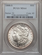 1888-S $1 MS64