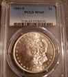 1881-S $1 MS65