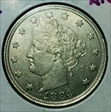 1883 5C No Cents 62