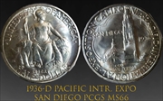1936-D 50C San Diego MS66