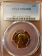 1957 1C MS64RB