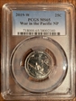 2019-W 25C War in the Pacific NP MS65