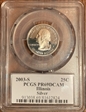 2003-S 25C Illinois Silver PR69DCAM