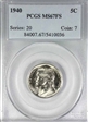 1940 5C MS67FS