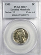 1939 5C Doubled Monticello MS67