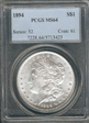 1894 $1 MS64