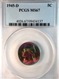 1945-D 5C MS67